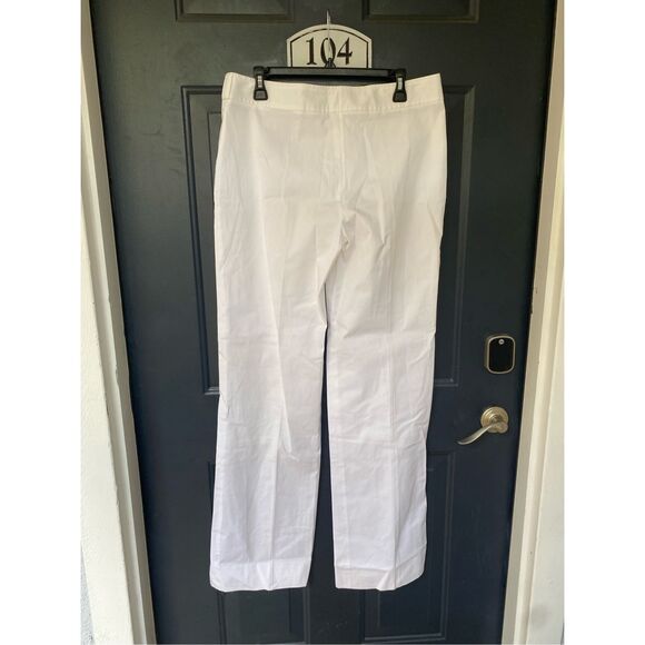 Burberry London NWT Natasha Wide Leg Cotton Blend Pants, Size 10, MSRP $1650 - Picture 6 of 12